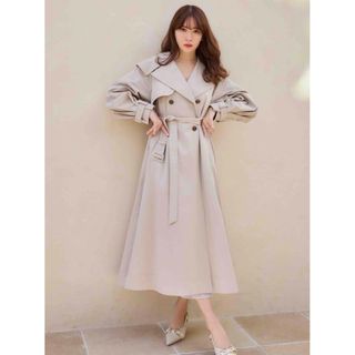 Her lip to - Grace Long Trench Coat Herlipto