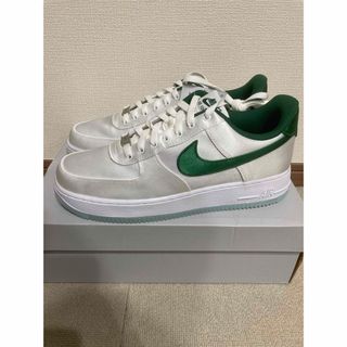 ナイキ(NIKE)の【新品】NIKE エアフォース1 グリーン メンズ27.5cm(スニーカー)