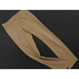 MEN'S BIGI メンズビギ UNION STATION ユニオンステーション ストレッチ テーパード パンツ sizeS/ベージュ ■■ メンズ