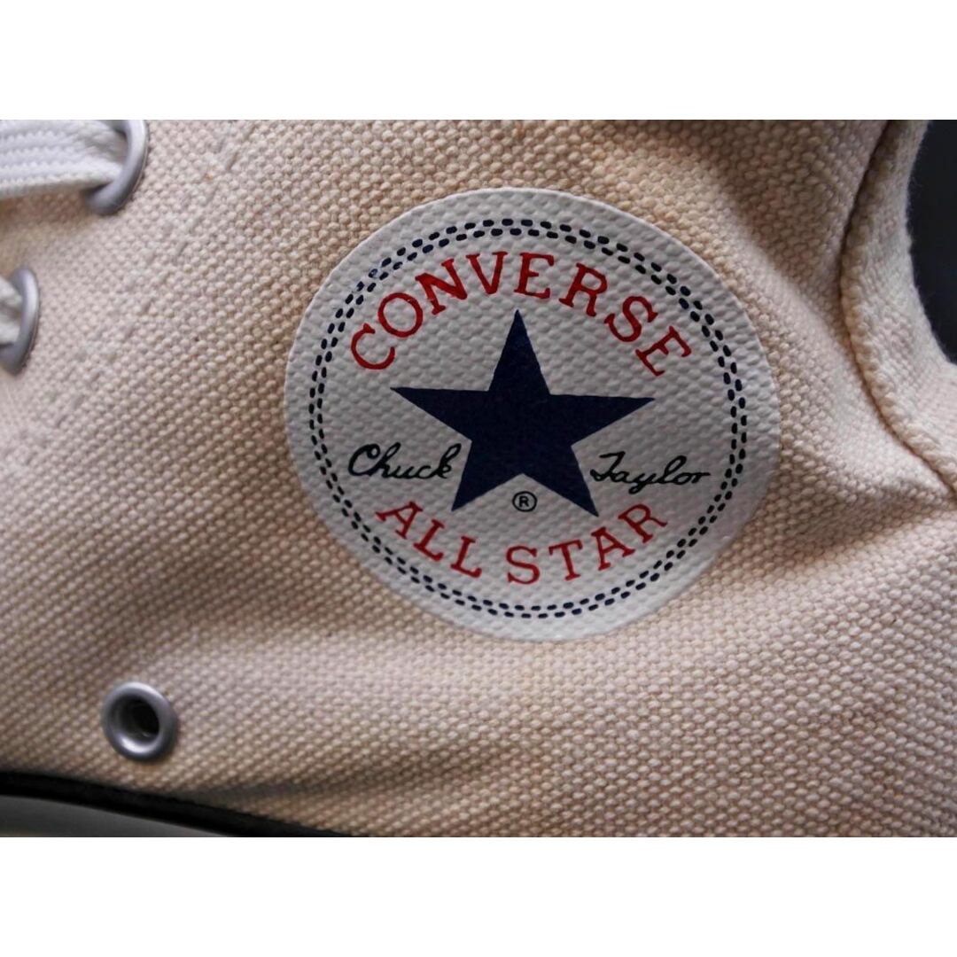 CONVERSE(コンバース)のCONVERSE コンバース オールスター 100 倉敷帆布 ハイカット スニーカー size24ｃｍ/アイボリー ■■ レディース レディースの靴/シューズ(スニーカー)の商品写真