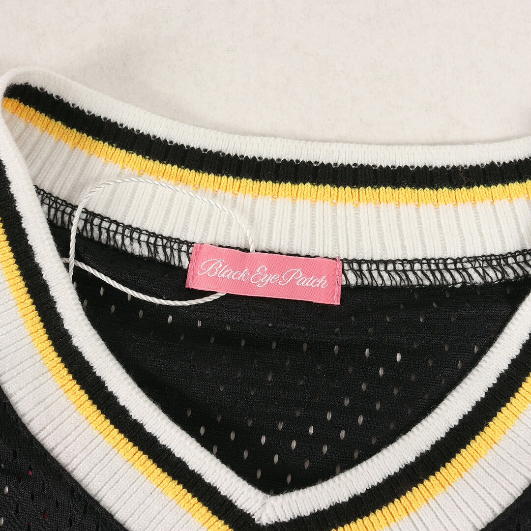 BlackEyePatch ブラックアイパッチ サイズ:M(レディース) メッシュ ホッケー ジャージ HOCKEY JERSEY ブラック 黒 トップス カットソー 長袖【レディース】 レディースのトップス(Tシャツ(長袖/七分))の商品写真