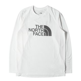 ザノースフェイス(THE NORTH FACE)の新品 THE NORTH FACE ノースフェイス Tシャツ サイズ:XL 23SS ブランドロゴ ジャージー ロングスリーブTシャツ L/S GTD Logo Crew NT12377 ホワイト(W) 白 トップス カットソー 長袖【メンズ】(Tシャツ/カットソー(七分/長袖))