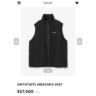 ワンエルディーケーセレクト(1LDK SELECT)のoptstuff creator's vest XL(ベスト)