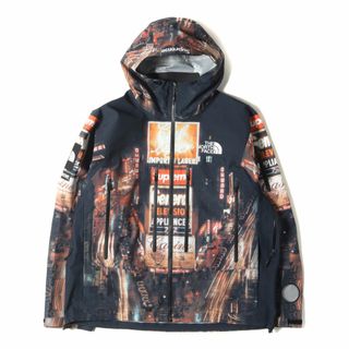 Supreme - 美品 Supreme シュプリーム ジャケット サイズ:XL 22AW THE NORTH FACE タイムズスクエア柄 テープドシーム シェルジャケット Taped Seam Shell Jacket マルチカラー アウター ブルゾン コート コラボ【メンズ】【中古】