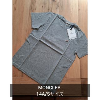 モンクレール(MONCLER)の⭐新品 MONCLER 大人気定番ロゴマーク Tシャツ　グレー　 14A(Tシャツ(半袖/袖なし))