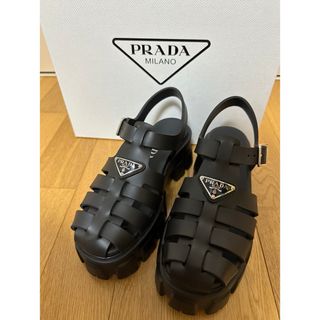 PRADA - お値下げ中【極美品】PRADA プラダ グルカサンダル 37 （約24cm）