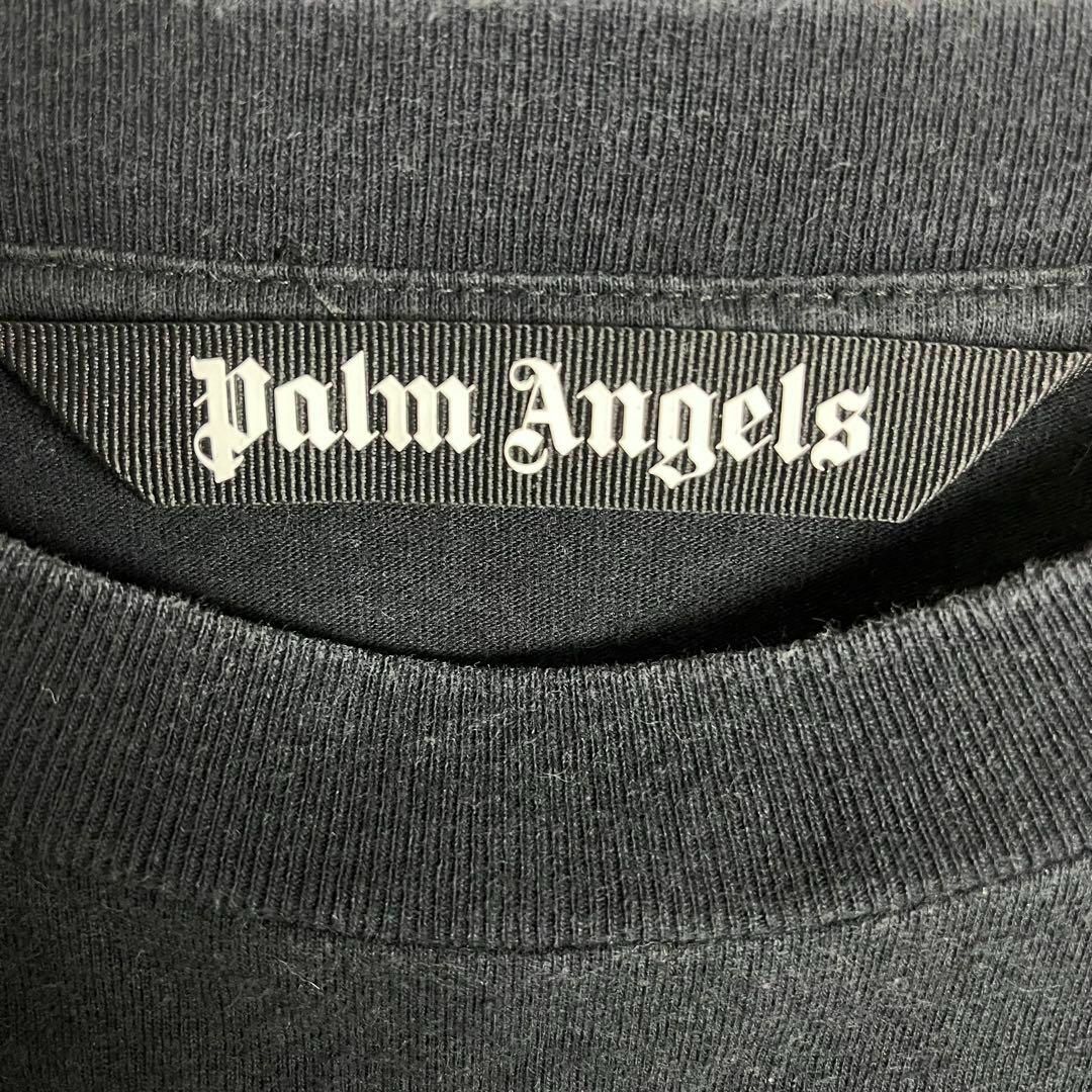 PALM ANGELS(パームエンジェルス)の【希少デザイン】パームエンジェルス☆ワンポイントロゴファイアープリントTシャツ メンズのトップス(Tシャツ/カットソー(半袖/袖なし))の商品写真