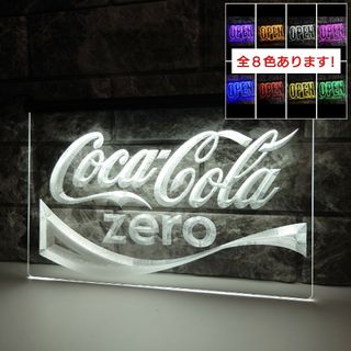 No.NE95 コカコーラ LED ネオン 看板 インテリア BAR ガレージ(その他)