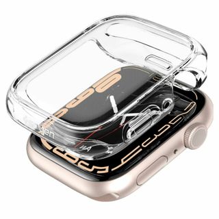 【サイズ:41mm_色:クリスタル・クリア】Spigen Apple Watch