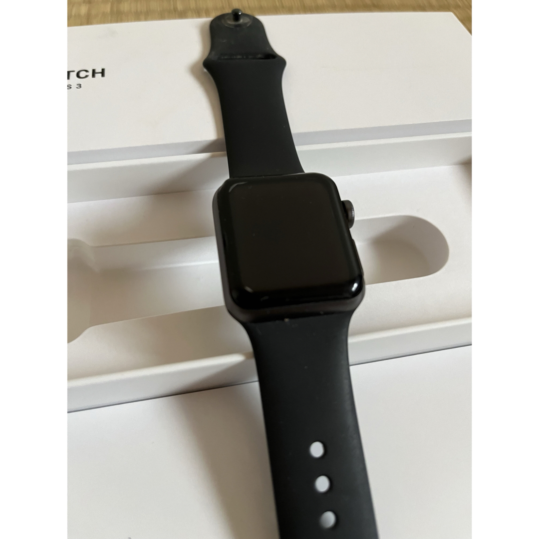 APPLE WATCH 3 GPSモデル SGAL BK130-200 スマホ/家電/カメラのスマートフォン/携帯電話(その他)の商品写真