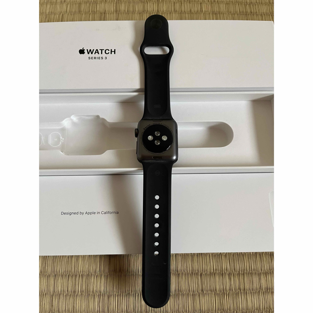 APPLE WATCH 3 GPSモデル SGAL BK130-200 スマホ/家電/カメラのスマートフォン/携帯電話(その他)の商品写真