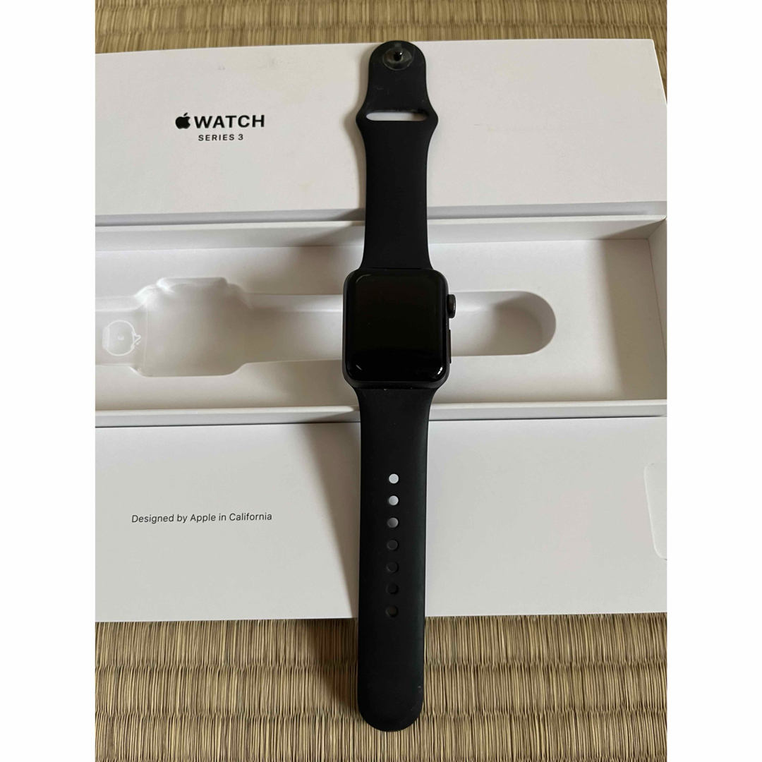 APPLE WATCH 3 GPSモデル SGAL BK130-200 スマホ/家電/カメラのスマートフォン/携帯電話(その他)の商品写真