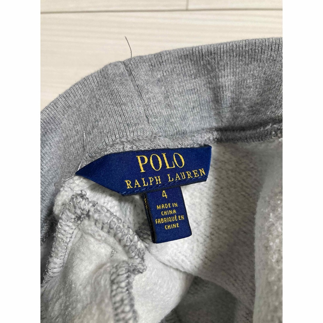 POLO RALPH LAUREN(ポロラルフローレン)のポロラルフローレン スウェットパンツ サイズ4 110 キッズ/ベビー/マタニティのキッズ服男の子用(90cm~)(パンツ/スパッツ)の商品写真