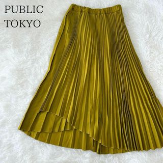 パブリックトウキョウ(PUBLIC TOKYO)のPUBLIC TOKYO パブリックトウキョウ プリーツロングスカート(ロングスカート)