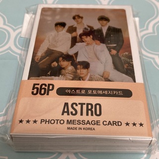 アストロ(ASTRO)のastro メッセージカード56枚入り(K-POP/アジア)