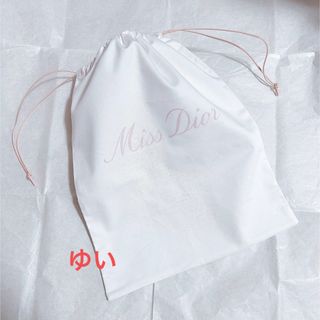 ディオール(Dior)のミスディオール巾着ポーチノベルティ新品未使用伊勢丹新宿イベント限定品ポーチ非売品(ポーチ)