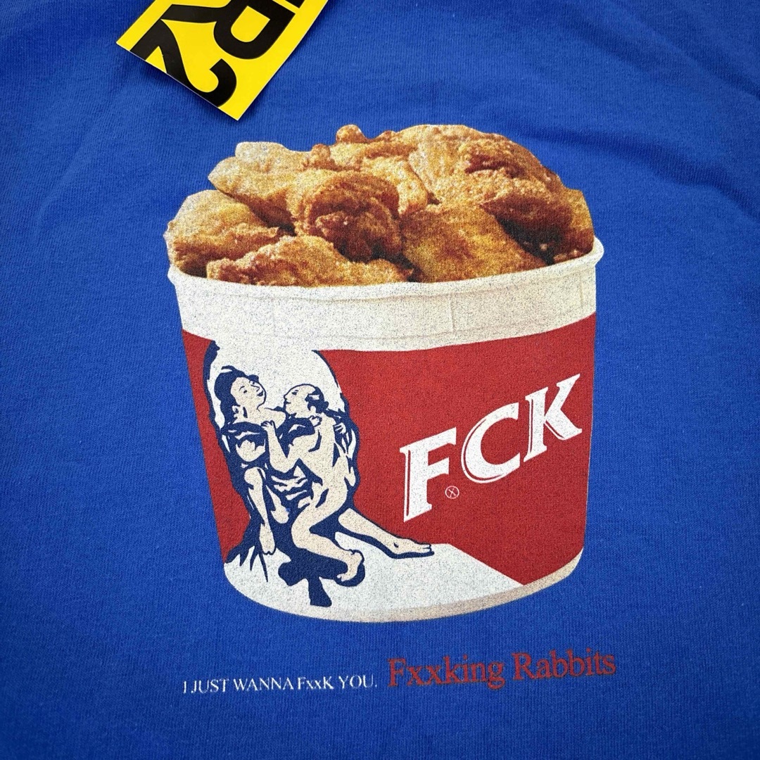 #FR2(エフアールツー)の新品未使用タグ付きchampion×#FR2DOKOケンタッキーTシャツ春画 メンズのトップス(Tシャツ/カットソー(半袖/袖なし))の商品写真