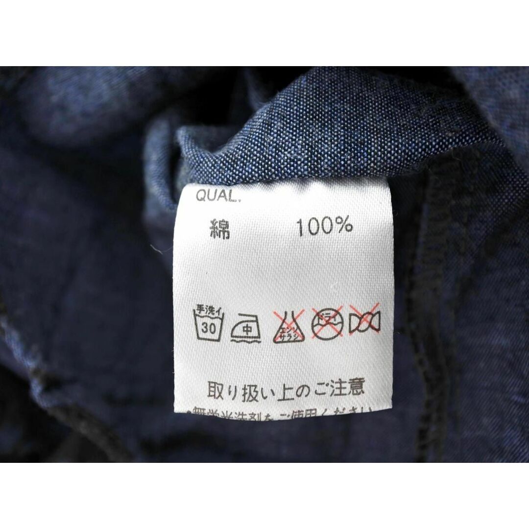 GOSTAR DE FUGA ゴスタール ジフーガ 迷彩 シャツ size44/紺 ■◇ メンズ メンズのトップス(シャツ)の商品写真