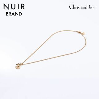 Christian Dior - ディオール Dior CDロゴ ラインストーン ネックレス