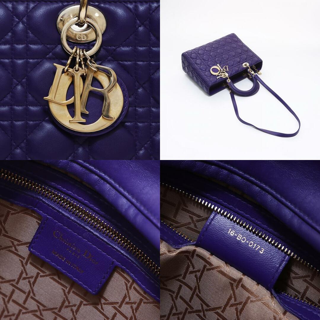 Christian Dior(クリスチャンディオール)のディオール Dior カナージュレザー 2Way ハンドバッグ レディースのバッグ(ハンドバッグ)の商品写真