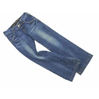 リーバイス(Levi's)のLEVI'S リーバイス フレア デニムパンツ size28/紺 ■■ レディース(デニム/ジーンズ)