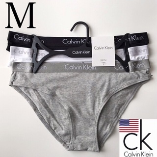 カルバンクライン(Calvin Klein)のレア 新品 USA カルバンクライン ビキニ ショーツ 3枚 M 下着 CK(ショーツ)