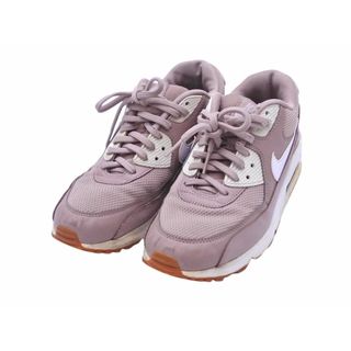 ナイキ(NIKE)のNIKE ナイキ 325213-210 AIR MAX 90 エアマックス 90 スニーカー size25ｃｍ/白ｘピンク ■■ レディース(スニーカー)