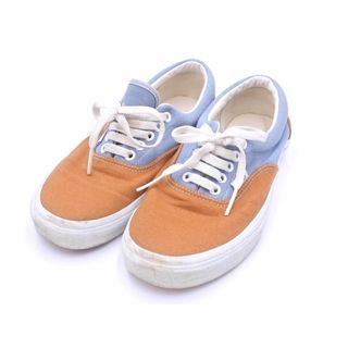 ヴァンズ(VANS)のVANS バンズ ERA エラ スニーカー size6.5（23.5ｃｍくらい）/キャメルｘ青 ■■ メンズ(スニーカー)