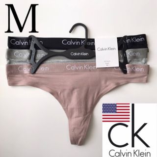 カルバンクライン(Calvin Klein)のレア USA カルバンクライン T ショーツ CK 3枚 M 下着(ショーツ)