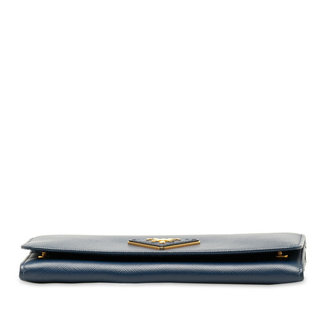 美品 プラダ 三角ロゴプレート サフィアーノ 長財布 1M1132 レザー レディース PRADA 【228-48108】 美品 プラダ 三角ロゴプレート サフィアーノ 長財布 1M1132 レザー レディース PRADA 【228-48108】
