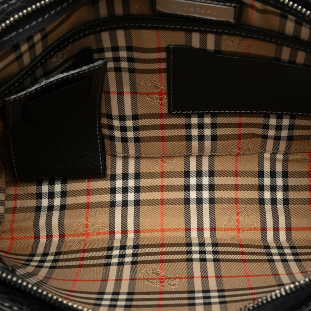 BURBERRY(バーバリー)の美品 バーバリー ノバチェック シャドーホース クラッチバッグ セカンドバッグ レザー レディース BURBERRY 【228-48116】 レディースのバッグ(クラッチバッグ)の商品写真