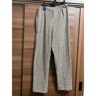 argueCOTTON MODALBLOCK CHECK PANTS