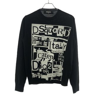 DSQUARED2 - DSQUARED2 ディースクエアード 19SS PUNK BROTHER プルオーバーニットセーター S74HA0955 ブラック XS