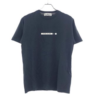 ストーンアイランド(STONE ISLAND)のSTONE ISLAND ストーンアイランド 22SS Chest Logo ロゴプリントTシャツ 76152NS82 ネイビーグレー系(Tシャツ/カットソー(半袖/袖なし))