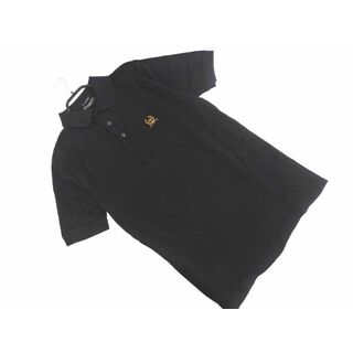 Christian Dior クリスチャンディオール 刺繍 ポロシャツ size50/黒 ■■ メンズ