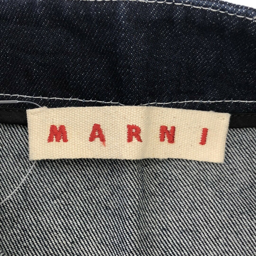 Marni(マルニ)のMARNI マルニ 19SS ラインデザインデニムスカート GOJD0087Q0 インディゴ 40 レディースのスカート(ロングスカート)の商品写真