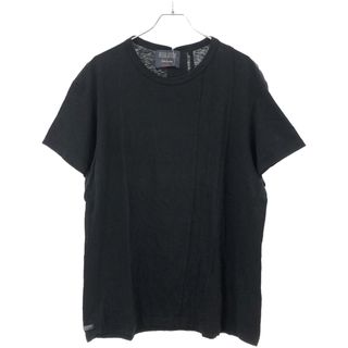 レギュレーションヨウジヤマモト(REGULATION Yohji Yamamoto)のREGULATION Yohji Yamamoto MEN レギュレーション ヨウジヤマモト メン 22SS REタテ切替 クルーネックTシャツ HG-T53-080 ブラック 3(Tシャツ/カットソー(半袖/袖なし))