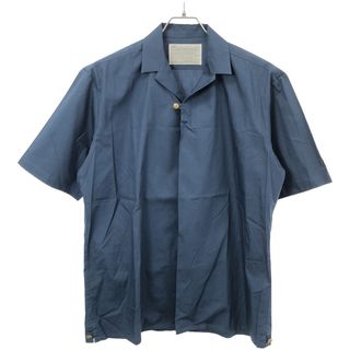 カラー(kolor)のkolor カラー 18SS オープンカラーショートスリーブ ジップアップシャツ 18SCM-B06115 ブルー 2(シャツ)