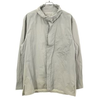 カラー(kolor)のkolor カラー 19AW ナイロン フォールドカラーシャツ 19WCM-B01113 グレー 2(シャツ)