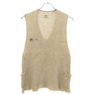 SUNSEA - SUNSEA サンシー 17SS LINEN VEST リネンニットベスト 17S61 ベージュ 2