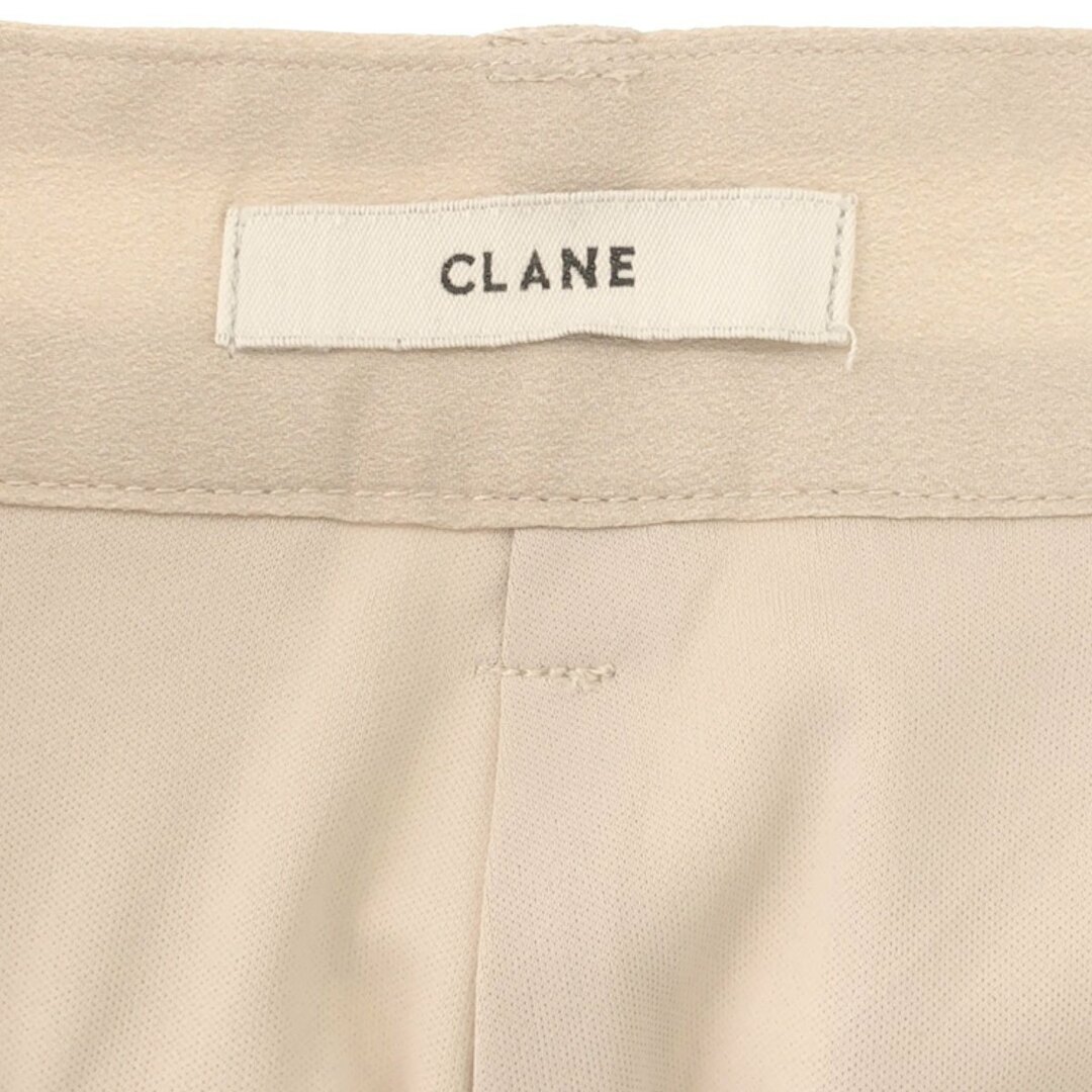 CLANE(クラネ)のCLANE クラネ 21SS PANEL FLOWER PANTS パネルフラワーポリエステルパンツ 10110-7082 ベージュ系 1 レディースのパンツ(その他)の商品写真