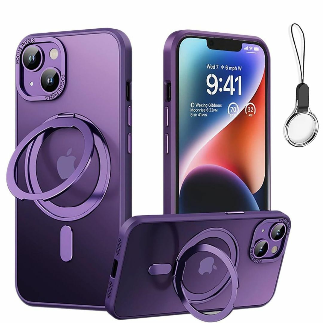 サイズ:iPhone11_色:ディープパープル】iPhone 11 用 ケースの サイズ:iPhone11_色:ディープパープル】iPhone 11 用 ケースの