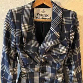 ヴィヴィアンウエストウッド(Vivienne Westwood)の【極美品】Vivienne Westwood チェックセットアップスーツ(スーツ)