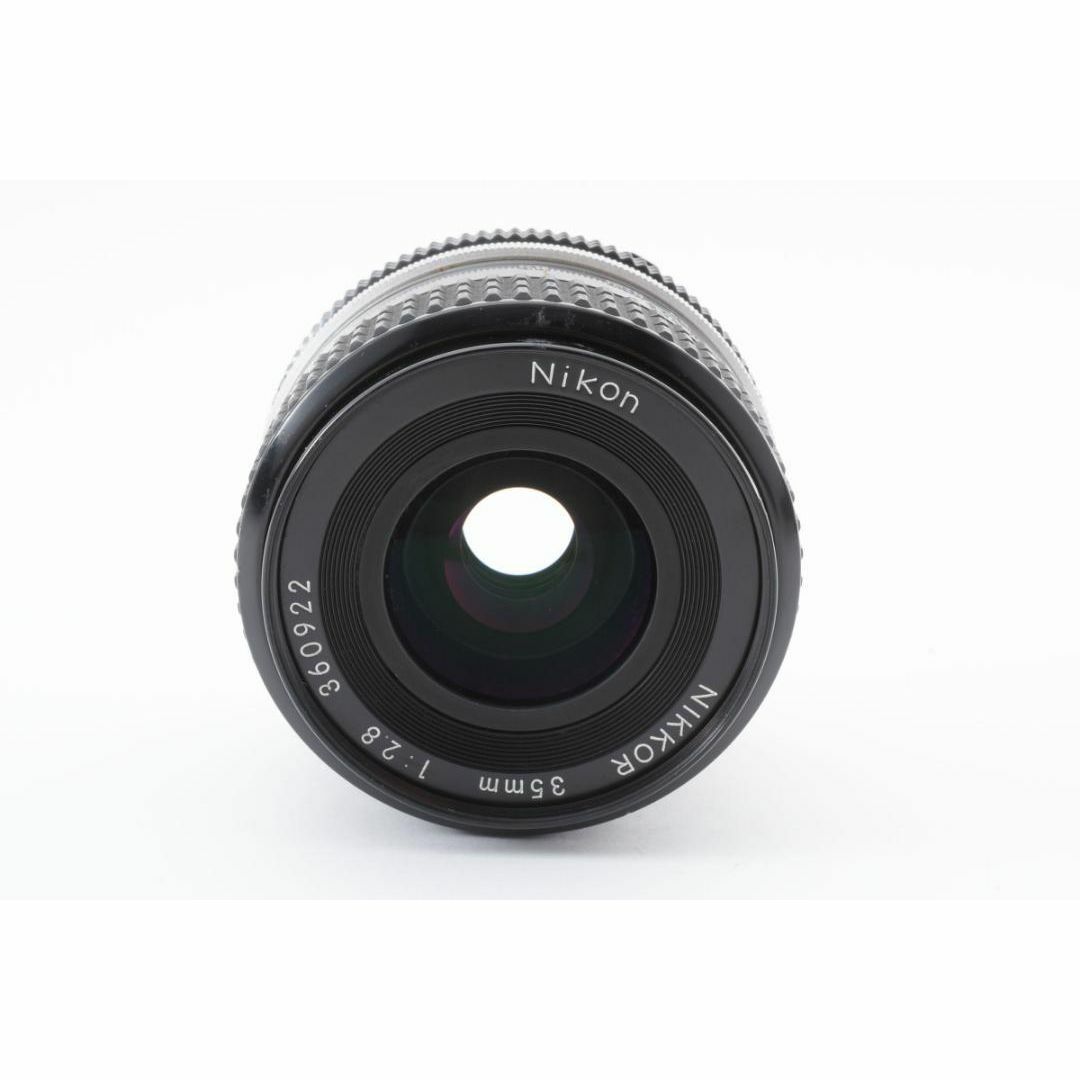 Nikon(ニコン)の美品 NIKON AI NIKKOR 35㎜ f2.8 MF レンズ　H058 スマホ/家電/カメラのスマホ/家電/カメラ その他(その他)の商品写真