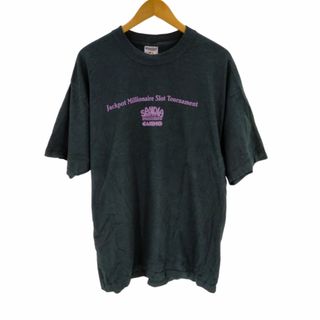 JERZEES - JERZEES(ジャージーズ) 両面プリント オーバーサイズTシャツ メンズ