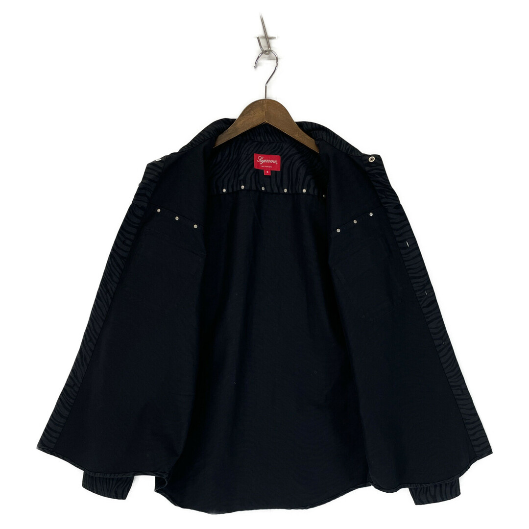 Supreme(シュプリーム)のシュプリーム 22AW  ﾌﾞﾗｯｸ Studded Work Shirt S メンズのトップス(その他)の商品写真