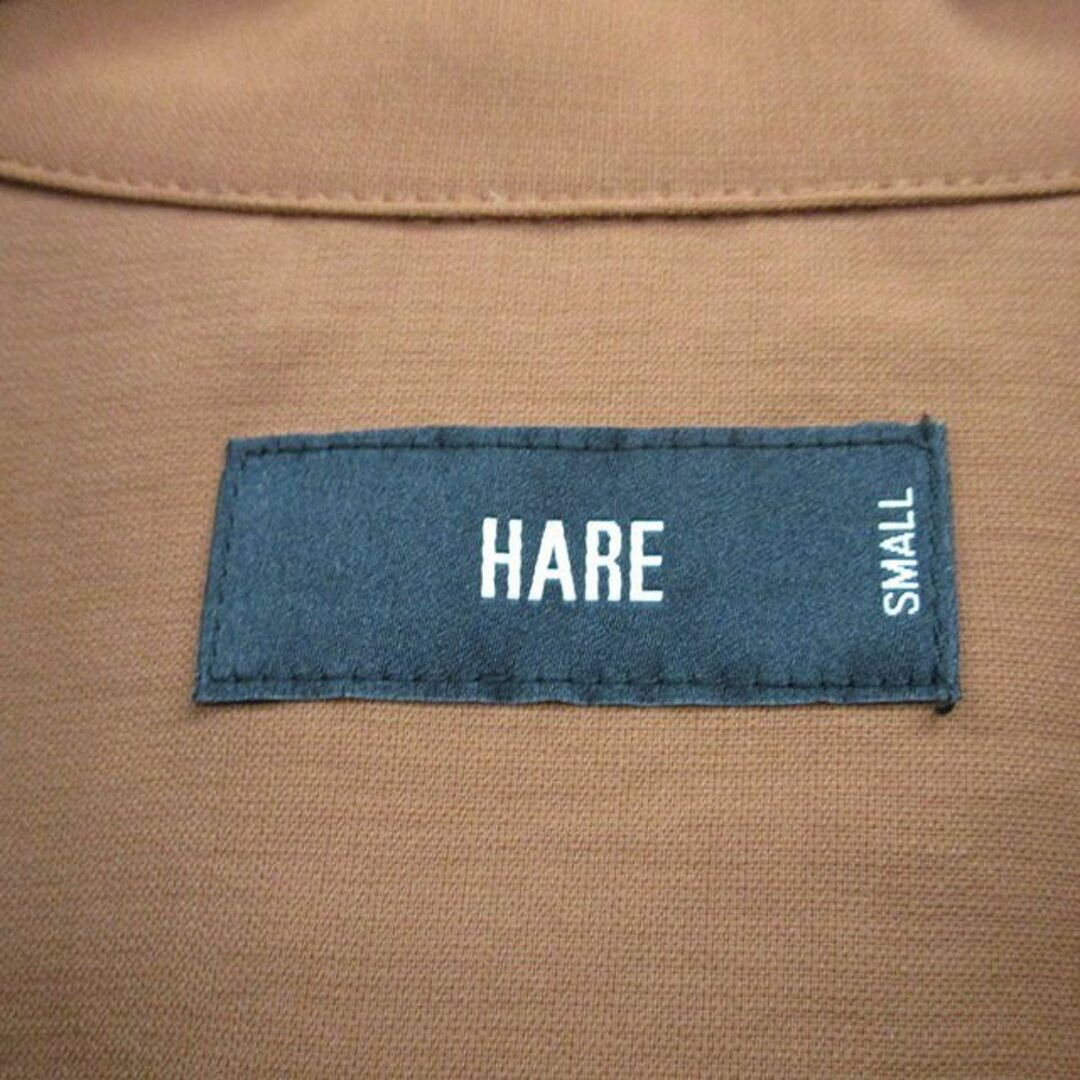 HARE(ハレ)のハレ HARE テーラードジャケット 五分袖 シンプル S ブラウン 茶 レディースのジャケット/アウター(その他)の商品写真