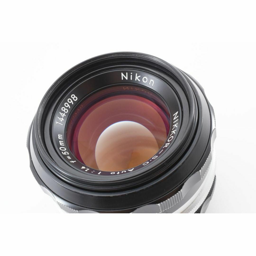 Nikon(ニコン)の美品 ニコン NIKKOR-S・C Auto 50mm f1.4 MF B244 スマホ/家電/カメラのスマホ/家電/カメラ その他(その他)の商品写真