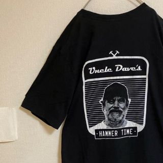 ヴィンテージ(VINTAGE)のRoostFest音楽フェスティバルTシャツtシャツ黒ハンマータイムバンTバンt(Tシャツ/カットソー(半袖/袖なし))