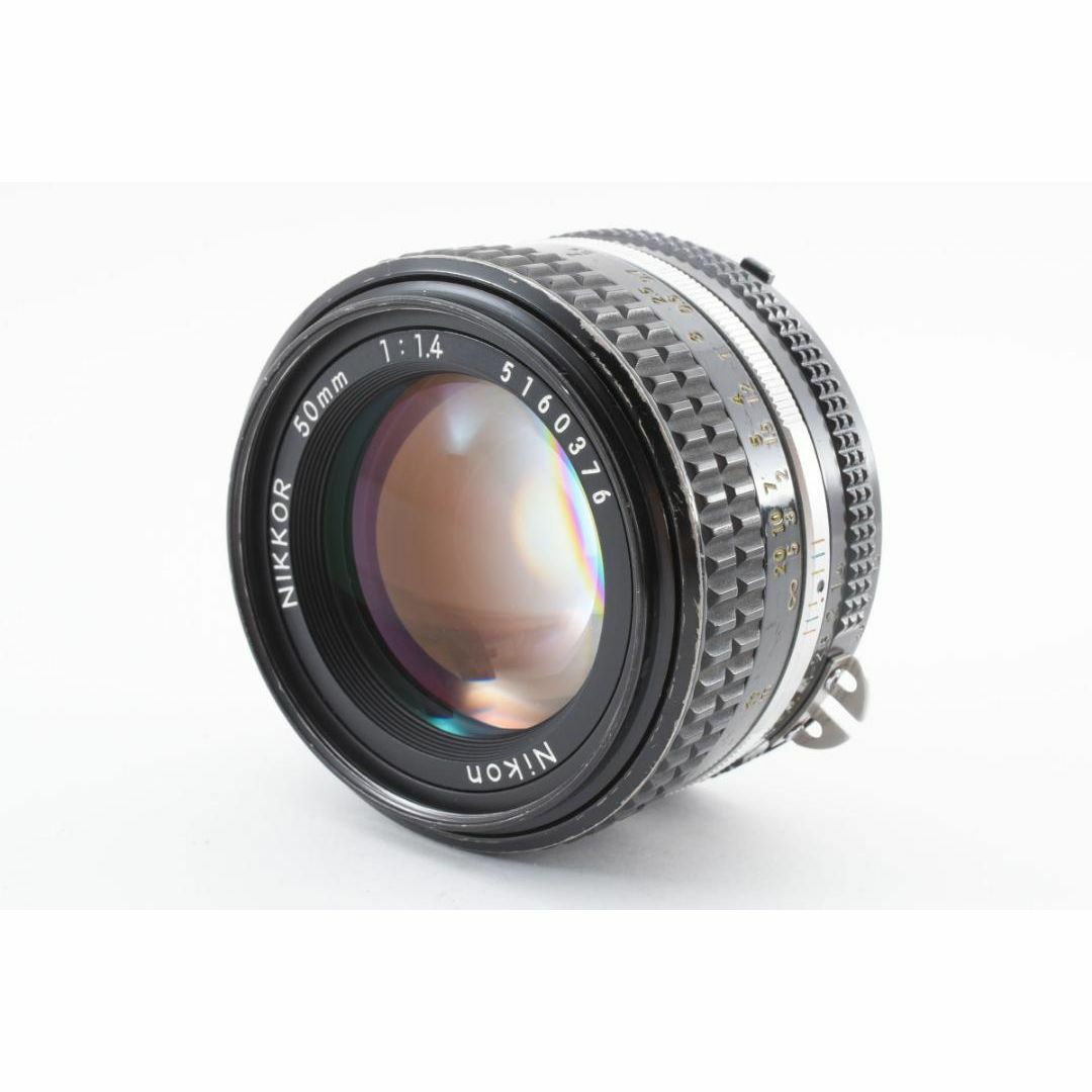 Nikon(ニコン)の良品 ニコン AI-S NIKKOR 50mm f1.4 MF レンズ　B230 スマホ/家電/カメラのスマホ/家電/カメラ その他(その他)の商品写真
